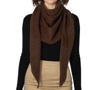 RIIQIICHY Bufanda Mujer Invierno y Chal de Fiesta Elegante - Chal para Boda e Invitadas - Accesorio Versátil para Vestido de Noche Marron Chocolate