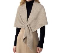 RIIQIICHY Bufanda Mujer Invierno y Chal de Fiesta Elegante - Chal para Boda e Invitadas - Accesorio Versátil para Vestido de Noche Beis Chaña