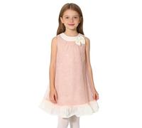 Riismen Niña Vestido De Playa Celebración Vida Cotidiana Casual Otoño Estilo Regalo Globo Teatro Rosa 7-8 años
