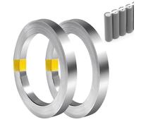 Riisoyu 0,15 x 8 mm Nickelband, 10 m Nickel Strip Pure Nickel Plates Band Nickel Plates Tape für Batterien Nickel Plates Tape für 18650 Batterie Schweißgerät