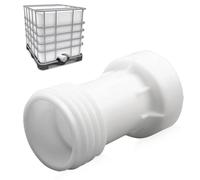 Riisoyu Accesorios para Contenedores IBC, IBC Adaptador S60 x 6 Extensión Espaciador Rosca Gruesa a Rosca Gruesa S60 x 6 IBC Accesorios de contenedor IBC para Contenedores IBC