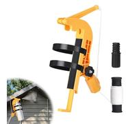 Riisoyu Adaptador de varillas de extensión, adaptador de pulverización ajustable, dosis, alargador de ventana, soporte para latas de aerosol, pintura en aerosol, para limpieza de ventanas de árboles