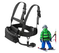Riisoyu Arnés de esquí para niños, Arnés Entrenamiento Esquí y Snowboard Ajustable Correa para Hombro Seguridad para Esquiar para Principiantes Patinaje, Snowboard, esquí, Ciclismo