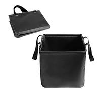 Riisoyu Cubo Plegable para Acampar, 20 L Impermeable Cubo de Agua Plegable Multifunción Organizador de Maletero Lavabo Plegable con Asas para Viajar al Aire Libre y Enfriador de Bebidas al Aire Libre