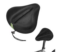 Riisoyu Funda de Sillín de Bicicleta, Sillín Cubre Bicicleta Gel Sillín Cojín Suave para Asiento de Bicicleta de Interior Funda Sillin Bicicleta Gel para Bicicletas de Interior y Bicicletas de Montaña