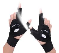 Riisoyu Guantes de Pesca Con Luz LED, Accesorios, Calendario de Adviento, Relleno y Gadgets Para Hombres 2025