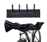 Riisoyu Pack de 2 Funda Protectora para Manillar de Bicicleta, Protección Contra la Lluvia Funda protectora para portabicicletas accesorios para bicicleta Protección de Transporte Polvo y Suciedad