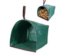 Riisoyu Sacos de Jardin, 250L Gran Capacidad Bolsas de Basura de Jardín con Asas Bolsas Jardín Grandes Plegables y Reutilizables para Residuos de Jardín Restos de Poda Residuos de Plantas