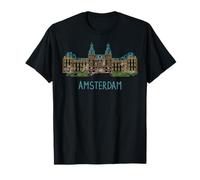 Rijksmuseum Amsterdam Países Bajos Viaje Souvenir City Gift Camiseta