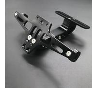 RIKCAT Soporte Placa matrícula Motocicleta, para Yam-aha MT-125 2015-2024 Portamatrículas de Moto Ajustable, Soporte de Placa de Motociclet,A