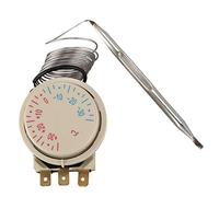 RIKEL Congelador -30 ~ + 30 Celsius AC 250V 16A AC380V Termostato capilar de Temperatura