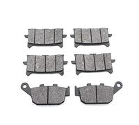 RIKEL Pastillas de Freno Delanteras y Traseras de Motocicleta para XAdv 750 X-ADV ADV750 2017-2021 CBR650R CB650R 2019-2021