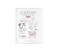RIKIHOE 3PC-a7 bread dog rubber sleeve portable mini notebook-purchase