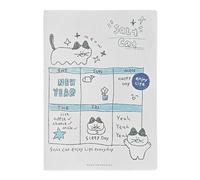 RIKIHOE 4PC-B5 sea salt kitten car line small fresh and simple creative horizontal line-style 2