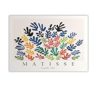 Rikin Liuff Henri Matisse Wall Art《La gerbe》Poster Henri Matisse Prints Abstract Canvas Painting Exhibition Picture for Home Wall Decor 16x20inx1 Frameless