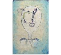 Rikin Liuff Los comienzos de una sonrisa de Paul Klee Póster e impresiones Arte mural de Paul Klee Cuadro abstracto de lienzo para decoración de oficina 50x70cm Sin marco