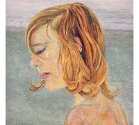 Rikin Liuff Póster de Lucian Freud《Girl by the Sea》Pintura Arte mural vintage Impresiones de Lucian Freud Cuadro abstracto en lienzo para la decoración de oficina 40x40cm Sin marco