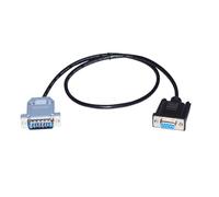 RIKYJIC Cable adaptador DB9 hembra a DB15 macho para cable de programación FBE Yonghong MC Series PLC FP-232P0-9F-150 (1,5 metros)