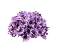 Rikyo 100 piezas de anémona artificial de seda, flores de amapola otoñal falsas para rellenar jarrones, corsés para decoración de bodas, paredes de la habitación de los niños