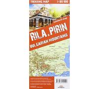 Rila Et Pirin 1/80.000 (Ang) (Carte Trekking Terra Quest)