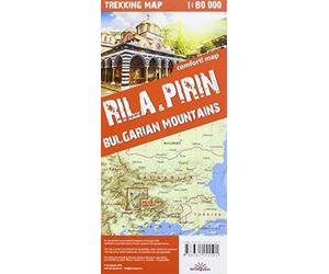 Rila Et Pirin 1/80.000 (Ang) (Carte Trekking Terra Quest)