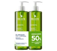 Rilastil Acnestil Gel Limpiador 2x400 ml