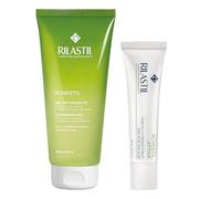 Rilastil- Rutina de Cuidado Facial Antimperfecciones, Crema Acnestil Attiva+ 40 ml, Acnestil Gel Limpiador 200 ml, Limpia en Profundidad y Regula la Piel, Pieles Grasas, Mixtas y con Tendencia Acneica