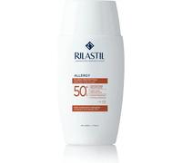 Rilastil - Sun System Allergy Fluido Protector, Protección Muy Alta SFP50+, Protege y Calma, Resistente al Agua, Contra Rayos UVA, UVB y Luz Azul, Para Pieles Alérgicas e Intolerantes - 50 ml