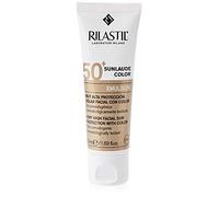 Rilastil Sunlaude - Emulsión Facial con Color y Protección Solar SPF 50+, 50 ml