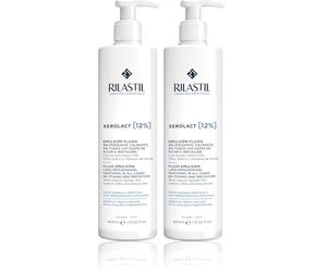 Rilastil Xerolact 12 - Crema Hidratante Corporal Queratoreguladora y Exfoliante Para Pieles Muy Secas, con Descamación o Hiperqueratosis, con Lactato Sódico, Hipoalergénico, Sin Parabenes