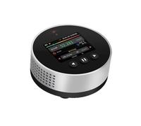 Rilevatore di radon portatile, cronologia e lunga durata della batteria, monitoraggio del radon a lungo termine in casa, allarme visivo, ricaricabile, schermo LCD a colori nel seminterrato di casa, pC