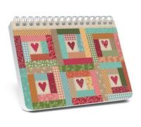 Riley Blake Designs Baked With Love Recipe Notebook by Lori Holt of Bee in My Bonnet | 50 Perforated Recipe Cards | 6.5" x 8.5" Recipe Index Pages | Includes Exclusive Lori Holt Recipe