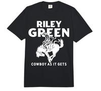 Riley Green Cowboy como se Pone Caballo Comfort Colors Adult Heavyweight T-Shirt