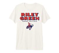 Riley Green Cowboy como se Pone Caballo Multi Camiseta Premium