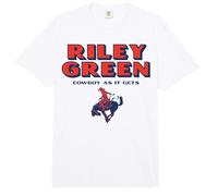 Riley Green Cowboy como se Pone Caballo Multi Comfort Colors Adult Heavyweight T-Shirt