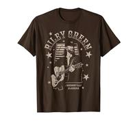 Riley Green Jacksonville Alabama Country Music Artist Camiseta, Hombre, Marrón, 3XL