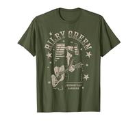 Riley Green Jacksonville Alabama Country Music Artist Camiseta, Hombre, Verde Oliva, M