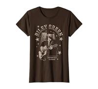 Riley Green Jacksonville Alabama Country Music Artist Camiseta, Mujer, Marrón, XS