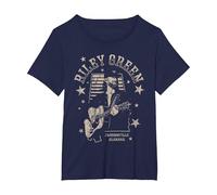 Riley Green Jacksonville Alabama Country Music Artist Camiseta, Mujer Tallas Grandes, Azul Marino, 2XL Grande