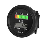 RileyFine BI004 Probador de Baterías de Plomo-ácido, Tiempo Total, Función de Alarma, Utilizado para Vehículos Eléctricos Carretilla Elevadora Club Car y etc.