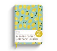 Rileys & Co Cuaderno de Diario Punteado 8x6 Pulgadas, Cuaderno de Tapa Dura Diario Motivacional - Cuadernos Motivacionales (Limón)