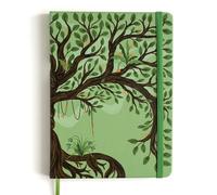 Rileys & Co Cuaderno de Notas Árbol de la Vida 20 x 15 cm Tamaño A5, Diario Personal 240 Páginas con Líneas, Libreta Hojas Blancas Papel Marfil ideal como Bloc de Dibujo, Agenda o Cuaderno de Viaje