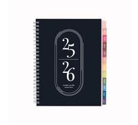 Rileys Planificador 2024-2025, agenda académica semanal y académica de 18 meses, agenda académica semanal y mensual, cubierta flexible, páginas de notas, (20 x 15 cm)