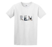 Rili Rem Men's T-Shirt Unisex White Cotton Hip Hop Print tee Shirts 3XL