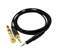 Rillpac Cable de audio de repuesto de 1,5 m para auriculares Audio-Technica ATH-M50X M40X