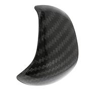 Riloer 1 pieza de fibra de carbono para pomo de palanca de cambios, cubierta de palanca de cambios, compatible con Audi Q3 2019-2021