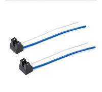 Riloer 2 x H7 Reemplazo de Faros Delanteros de 2 Pines Reparación Soporte de Bombilla Conector Enchufe Enchufe de Cable