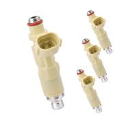 Riloer 4 inyectores de gasolina 23250-74220, inyectores adaptados al flujo compatible con Toyota Altezza Gita SXE10 3SGE 2.0L