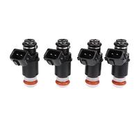 Riloer 4pcs motor de reemplazo de inyectores de combustible, compatible con H0NDA C-ivic VII ES7 1.4L EX DX HX LX 1.7L L4 S-uzuki GSXR1000, 16450PLC003 1571010G00 16450PLD003