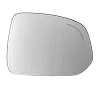 Riloer Car Vidrio del espejo lateral izquierdo/derecho, reemplazo del vidrio del espejo retrovisor del ala de visión trasera con función de calefacción punto ciego, para V-OLVO XC90 2015-2022